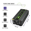 Imagine 6/8 - Invertor Qoltec Monolith Pure Sine Wave | 12V – 230V | 600W | 1200W