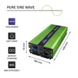 Obraz 6/8 - Qoltec Monolith Pure Sine Wave Invertor | Nabíjačka batérií | UPS | 1000W | 2000W | 12V - 230V | LCD