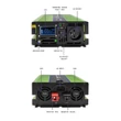 Imagine 8/8 - Invertor Qoltec Monolith Pure Sine Wave | Incarcator baterie | UPS | 1000W | 2000W | 12V - 230V | LCD