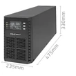 Kép 8/8 - Qoltec szünetmentes tápegység UPS | 2kVA | 2000W | Power factor 1.0 | LCD | EPO | USB | On-line