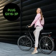 Obraz 8/9 - Qoltec Rýchlonabíjačka pre elektrický bicykel 36V | 42V | 2A | 3P-GX16 | + Napájací kábel
