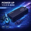 Kép 5/9 - Qoltec Elektromos Kerékpár Töltő 36V | 42V | 2A | GX12-3Pin + Tápkábel