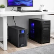 Obraz 3/6 - Qoltec UPS s čistou sínusovou vlnou | 3kVA | 2400W | AVR | LCD | Čistá sínusová vlna