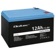 Kép 1/5 - Qoltec LiFePO4 akkumulátor | 12V | 12Ah | 1,5 kg | 153.6Wh | BMS