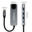 Obraz 7/7 - Qoltec Hub adaptér USB-C 5v1 | USB-C PD 100W | 2x USB | HDMI 4K | RJ45