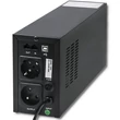 Obraz 2/6 - Interaktívny neprerušiteľný zdroj napájania Qoltec UPS| Monolit | 600VA | 360W | LCD | USB