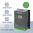Obraz 3/8 - Qoltec MPPT solárny regulátor nabíjania s teplotným senzorom 60A | 12V / 24V | LCD | Bluetooth | Aplikácia | GEL | LiFePO4