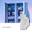 Kép 3/7 - Qoltec DIN sínre szerelhető tápegység | 15W | 12V | 1.25A | Szürke