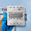 Obraz 2/9 - Qoltec Trojfázový elektronický merač energie | 400V | LCD | 4P | DIN lišta