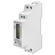 Obraz 1/11 - Jednofázový elektronický merač energie Qoltec | DIN lišta | 230 V | LCD | 1P | Tenký