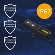 Obraz 4/8 - Qoltec LED ovládač IP67 100W | 12V | 8,3A | Vodotesný | Čierny