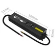 Obraz 7/8 - Qoltec LED ovládač IP67 100W | 12V | 8,3A | Vodotesný | Čierny