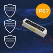 Obraz 4/8 - Qoltec LED ovládač IP67 75W | 12V | 6,25A | Vodotesný | Biely