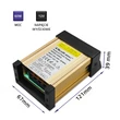 Obraz 6/8 - Qoltec LED ovládač IP45 60W | 12V | 5A | Vodotesný