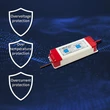 Obraz 5/8 - Impulzný napájací zdroj Qoltec pre LED diódy IP20 | 48W | 12V | 4A