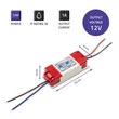 Obraz 3/10 - Napájací zdroj Qoltec pre LED diódy IP20 | 12W | 12V | 1A
