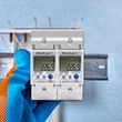 Obraz 5/9 - Jednofázový elektronický merač spotreby energie Qoltec na DIN lištu | 230 V | LCD | Wi-Fi