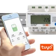 Obraz 2/9 - Trojfázový elektronický merač Qoltec | Merač spotreby energie na DIN lištu | 400 V | LCD | Wi-Fi