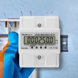 Obraz 2/15 - Trojfázový elektronický merač Qoltec | Merač spotreby energie na DIN lištu | 400V | 100A | LCD | 4P