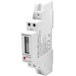 Obraz 1/9 - Jednofázový elektronický merač Qoltec | Merač spotreby energie na DIN lištu | 230V | 30A | LCD | 1P