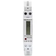 Obraz 8/9 - Jednofázový elektronický merač Qoltec | Merač spotreby energie na DIN lištu | 230V | 30A | LCD | 1P