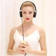 Kép 2/4 - Remax 4D vezetékes fejhallgató headset fekete (RM-805)