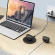 Kép 3/8 - Tronsmart Apollo Air + TWS ANC Bluetooth 5.2 vezeték nélküli fülhallgató, vízálló, fekete (372359)