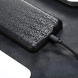 Baseus Plaid Backpack Apple iPhone 8 / 7 Akkumulátoros Tok 5000 mAh - Fekete (ACAPIPH7-LBJ01)
