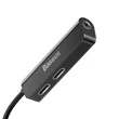 Kép 5/7 - Baseus 3-in-1 iP Lightning to 2x lightning + 3.5mm Audio Adapter L52 Fekete (CALL52-01)
