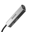 Kép 5/7 - Baseus 3-in-1 iP Lightning to 2x lightning + 3.5mm Audio Adapter L52 Ezüst (CALL52-S1)