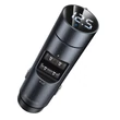Kép 1/6 - Baseus Energy Column Bluetooth FM Transmitter Transzmitter MP3 Autós töltő 2x USB QC3.0 3,1A - Fekete (CCNLZ-0G)