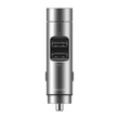 Kép 2/6 - Baseus Energy Column Bluetooth FM Transmitter Transzmitter MP3 Autós töltő 2x USB QC3.0 3,1A - Ezüst (CCNLZ-0S)
