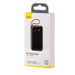 Baseus Mini S 10000mAh Power Bank Digitális kijelzővel 3A (Lightning kábellel) - Fekete (PPXF-B01)