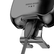 Kép 4/9 - Baseus autós tartó (szélvédőre, műszelfalra, automata, QI Wireless, vezeték nélküli töltés) FEKETE (WXZN-B01)