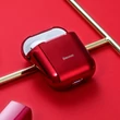 Kép 2/6 - Baseus Airpods tok 2/1 Shining piros (ARAPPOD-A09)