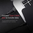 Kép 5/6 - Baseus USB-C anya - USB-A átalakító adapter fekete (CAAOTG-01)