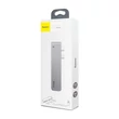 Obraz 2/6 - Baseus Thunderbolt C Dual Type-C na USB3.0/HDMI/Type-C HUB adaptér Dark Grey (CAHUB-B0G)