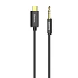 Obraz 3/6 - Baseus Yiven M01 kábel USB C typu Apa na 3,5 jack audio kábel 1,2 m - čierny (CAM01-01)