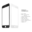 Kép 5/6 - Baseus Apple iPhone 6/6s 0.23 mm Anti-break edge Arc-surface Edzett üveg kijelzővédő fólia - Fehér(SGAPIPH6S-DE02)