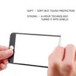 Kép 6/6 - Baseus Apple iPhone 6/6s 0.23 mm Anti-break edge Arc-surface Edzett üveg kijelzővédő fólia - Fehér(SGAPIPH6S-DE02)