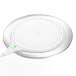 Obraz 3/6 - Baseus Metal Wireless Qi Wireless Charger 10W Silver/White (WXJS-S2)