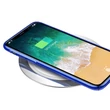 Obraz 6/6 - Baseus Metal Wireless Qi Wireless Charger 10W Silver/White (WXJS-S2)
