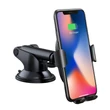 Kép 4/6 - Baseus vezeték nélküli QI töltő és gravitációs autós telefontartó - Fekete (WXYL-A01)