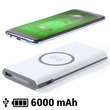 Picture 1/2 -Wireless Power Bank 6000 mAh LED Micro USB White
