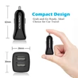 Kép 3/6 - CHOETECH C0019 2 USB portos autós töltő