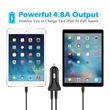 Kép 5/6 - CHOETECH C0019 2 USB portos autós töltő