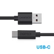 Obraz 1/4 - Choetech AC0002 Vysokorýchlostný dátový a nabíjací kábel USB A na USB typu C 1M