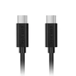 Obraz 1/2 - Choetech CC0002 Kabel USB-C 3A USB-C na USB-C 1 m (čierny)