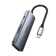 Obraz 2/8 - Choetech HUB-M19 7 v 1 Multiport USB C HUB Adaptér 3x USB 3.0 HDMI Čítačka kariet Micro SD / SD