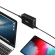 Kép 3/5 - Choetech Q34U2Q Multi USB Töltő tápegység EU USB-C PD 5 port 60W